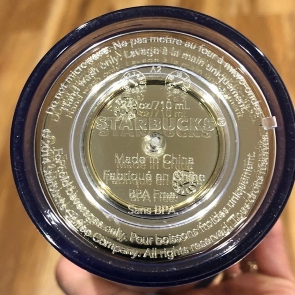 2014 Starbucks Gold Dot foil Venti - Picture 4 of 7